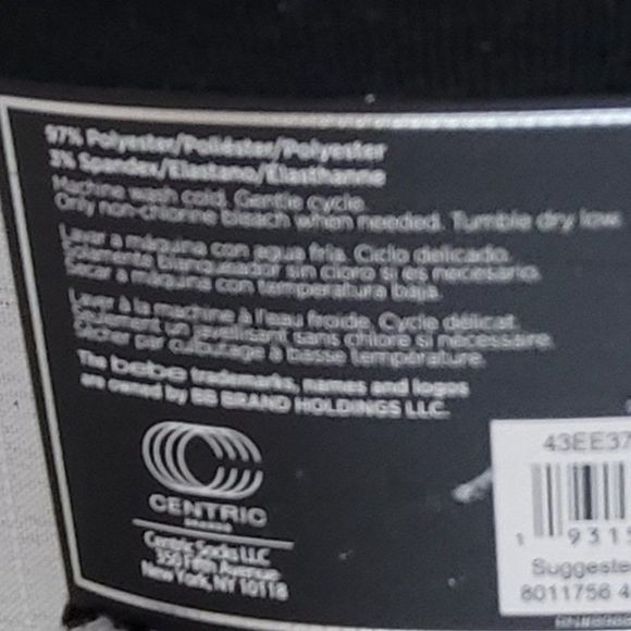 1503 bebe Socks 6 pairs Size Shoes 4-10 - Picture 4 of 5